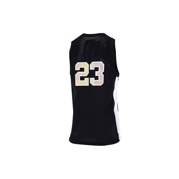 Jordan Sport Letter Print Basketball Vest Men Tops Black DM1875-010