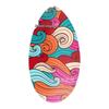 WEZHO 35-inch Wooden Surfboard