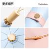 Custom 8-bone Hand Opening, Wooden Handle, Colored Rubber, Custom Sunshade Umbrella, Female Student Sunshade Three-fold Umbrella, Small Sun Umbrella,