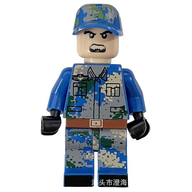 Chinese Modern Military Dolls Sea, Land And Air Dolls Assembled Educational Toys Boy
