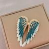 Broșe Noi la Modă cu Aripi de Înger Broșe Versatile Elegante Rafinate Magpie pentru Doamne Cel Mai Bun Cadou de Petrecere Bijuterii