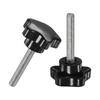 M METERXITY 2pcs Star Clamping Knobs for Machinery Electronics Furniture Umbrella Base M6x35mm Female