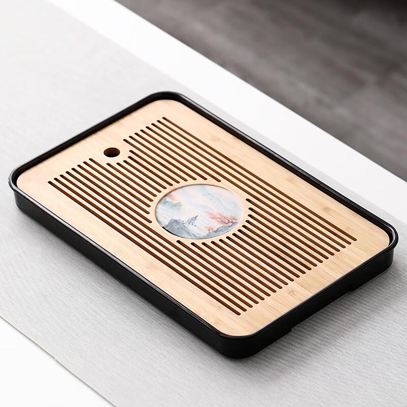 

Tea Xun Japanese Minimalist Bamboo Dry Tea Tray