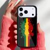 Jamaican Flag Phone Case for iPhone 17 16 15 14 13 Pro Max Back Cover for 12 11 Pro Coque