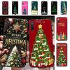 Merry Christmas Tree Phone Case For Xiaomi Mi 5X 8 9 10 11 12 Lite Pro 10T PocoX3pro PocoM3 Note 10 Pro Lite