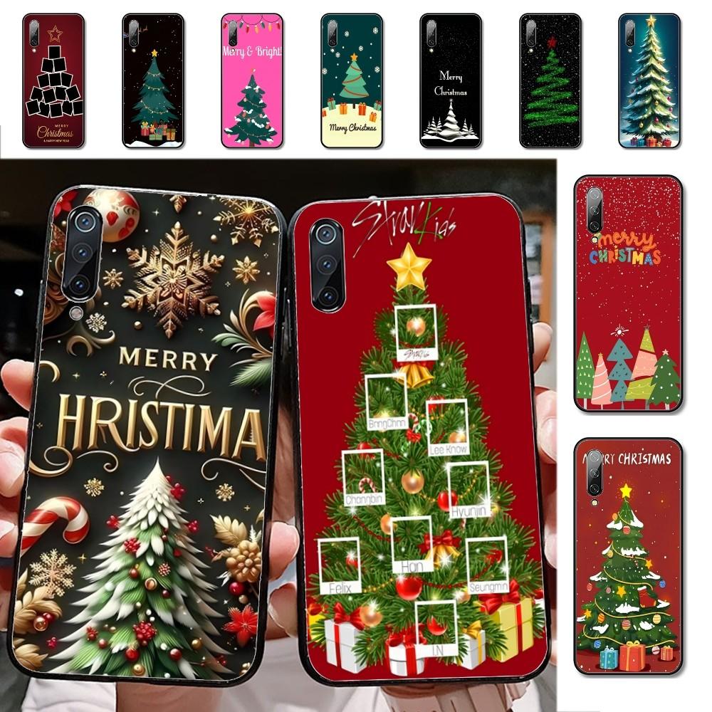 Merry Christmas Tree Phone Case For Xiaomi Mi 5X 8 9 10 11 12 lite pro 10T PocoX3pro PocoM3 Note 10 pro lite