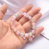 Crystal Bracelet Alloy Colored Beaded Bracelet Student Friendship Fashion Bracelet Bead Glass Hot Selling New Cartoon
