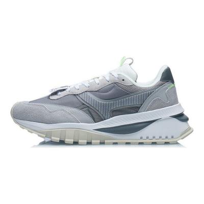 Li Ning Fangyuan Evo Non-Slip Wear-Resistant Low-Top Running Shoes Men Running Shoes Gray AGCR227-2