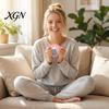 Soft Dumpling Toy 1/6Pcs Cartoon Stress Relief Anti-anxiety Flag Pattern Steamed Bun Squeeze Fidget Hand Relaxation Decompression Gadget Tool