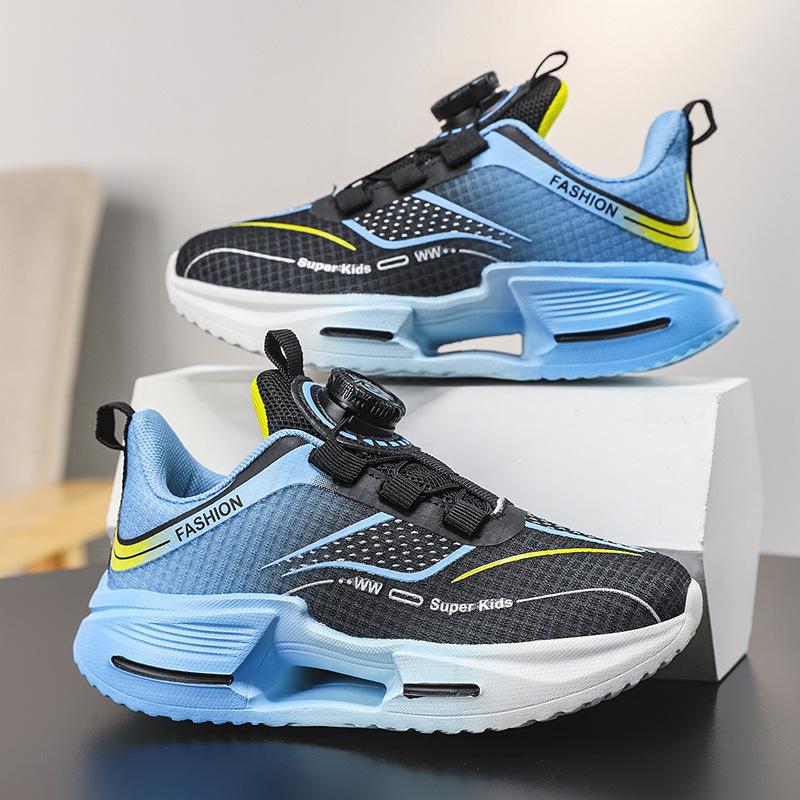 Boys shoes 2025 spring and autumn mesh classmates boys sports shoes middle and older children running shoes children's sports shoes tide