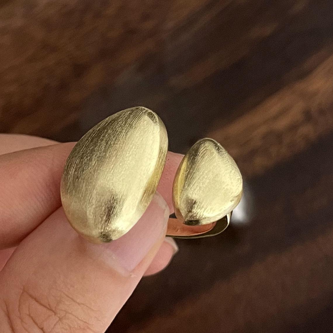 

925 Sterling Silver Simple Ring For Women Fine Jewelry Finger Adjustable Open Vintage Gold Color Ring For Party Birthday Gift resizable