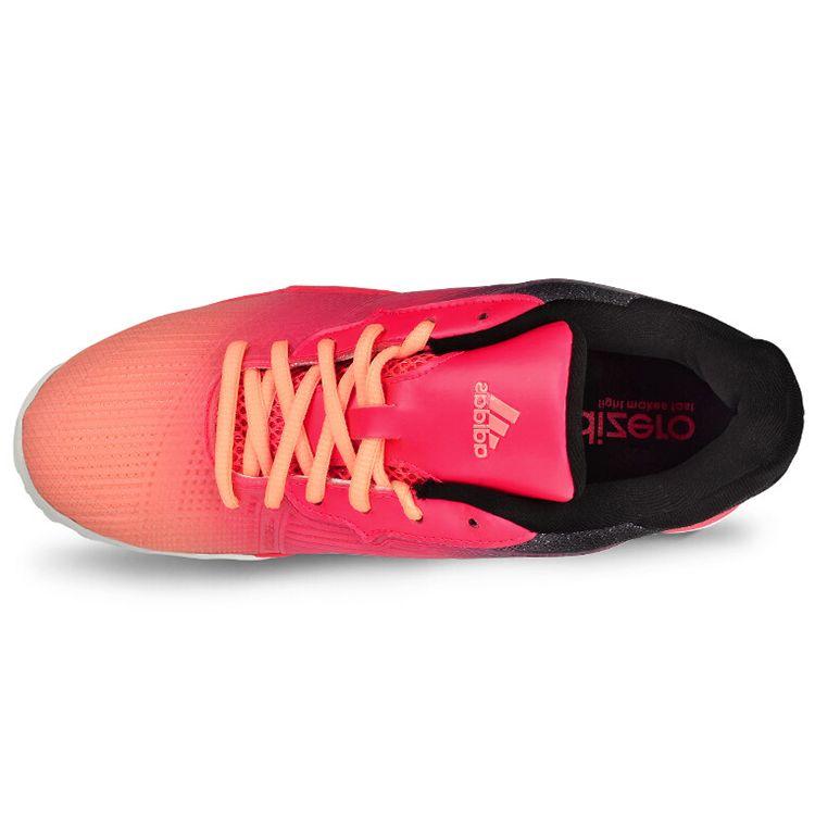 Adidas Breathable Durable Badminton Shoes Women Shoes Red Black AF4882