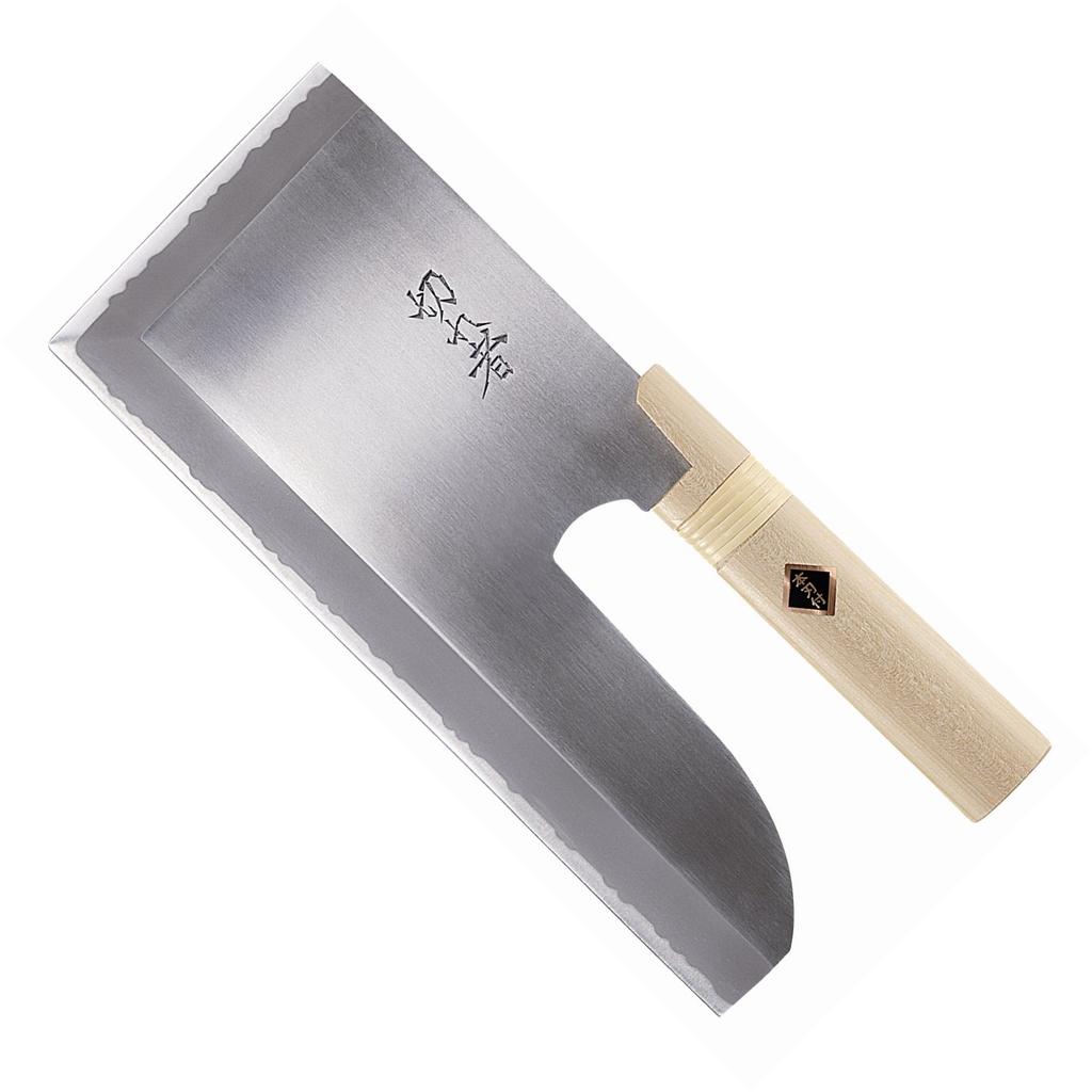 Hounen Kihan High quality stainless steel noodle cutting knife left A-1043