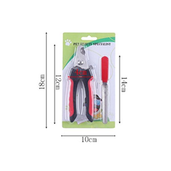 1PC S/L Pet Dog Cat Stainless Steel Professional Nail Toe Trimmer Clipper Grooming Tool