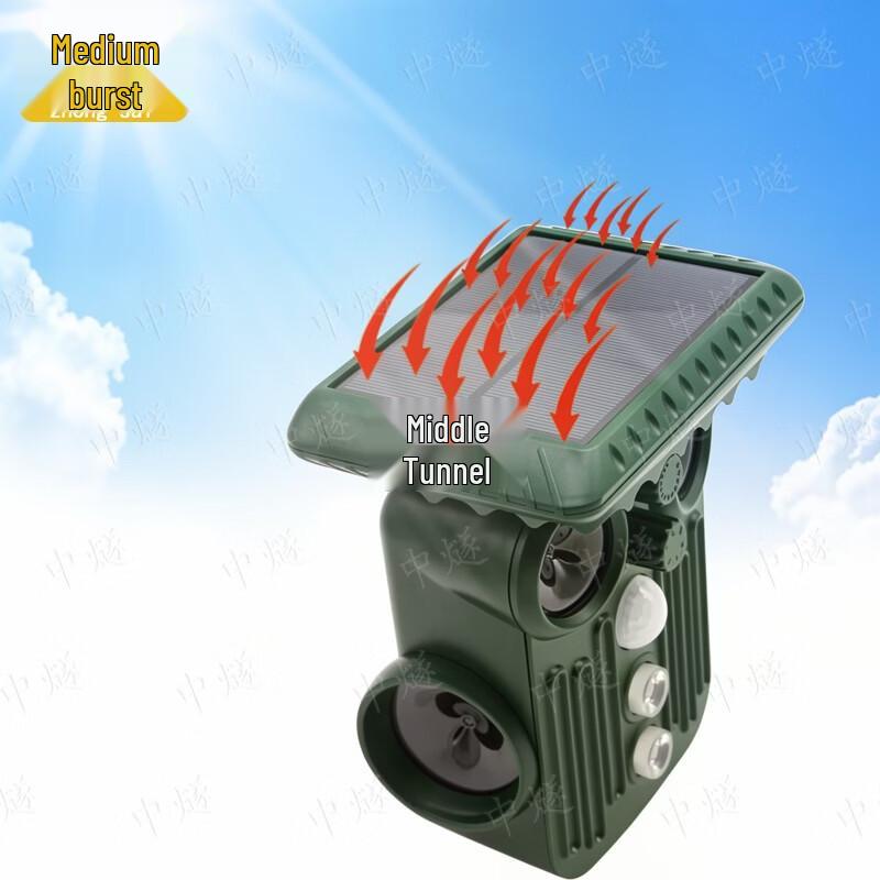 Solar Ultrasonic Outdoor Pest Repeller