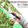 1 juego de máquina para atar plantas, cinta para plantas de jardín, cinta para atar + juego de 10 rollos de cinta para verduras, uvas, tomates, pepinos, pimientos y flores