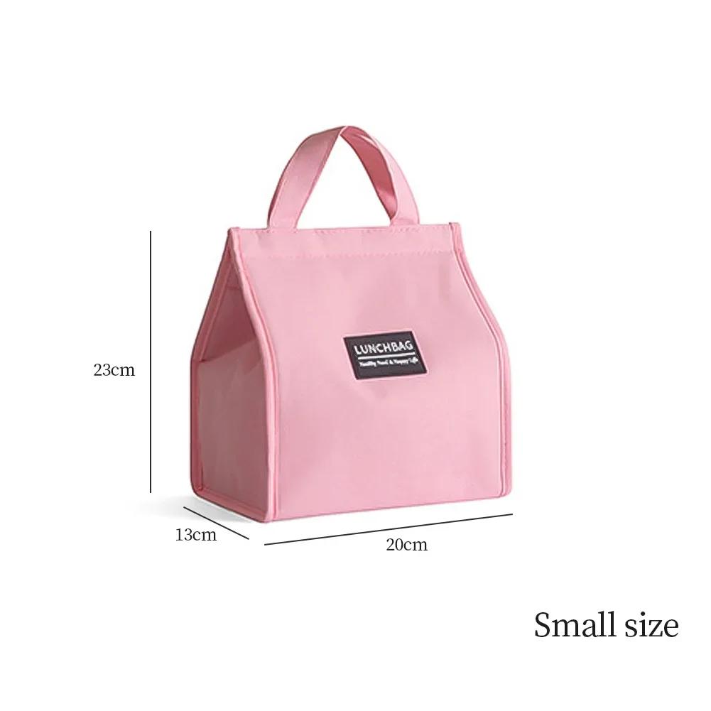 Thermoisolierte Lunchtaschen für Männer und Frauen, Oxford-Stoff, Bento-Box, Organizer, tragbare Lunchtasche, Kühltasche, Tragetasche für Lebensmittel