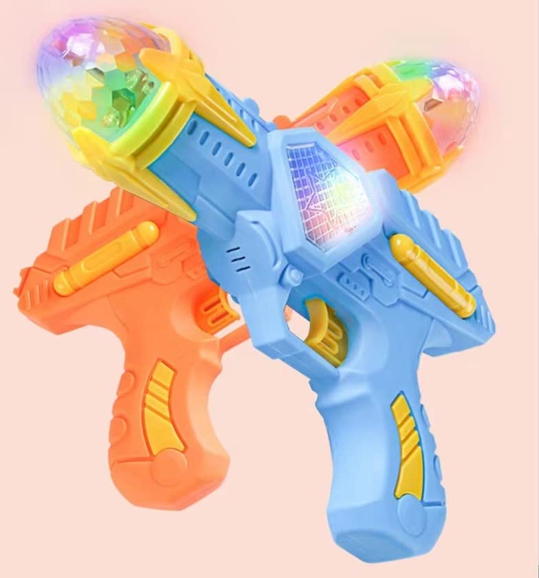 

Светодиодный зеркальный шар синий звук и товары для вечеринок Ms.0 Gun, & оранжевый, набор из 2 цветов, свет, синий