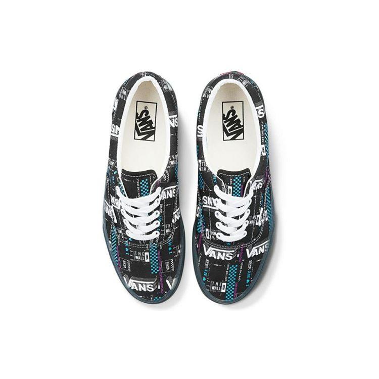 Vans Era Canvas Low Top Skate Shoes Unisex Sneakers Black Blue Pink VN0A4U3905P