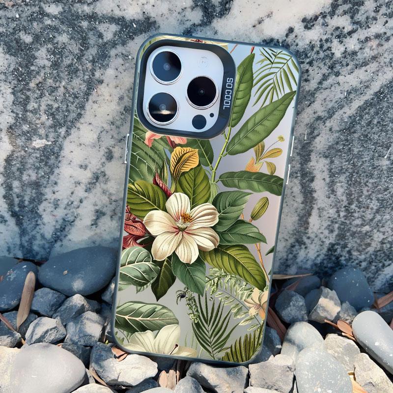 Vintage Elegant Pink Peony Flower Phone Case for Iphone 16 15 11 12 14 Pro Max 13 Mini Pro Max 15 14 Plus Shockproof Laser Cover