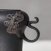 Edenus Black Iron Glaze Ceramic Kung Fu Tea Set