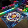 West Ham United Football Design Crystal Velvet Carpet Cozy Non?Slip Printed Rug For Bedroom Living Room Entrance