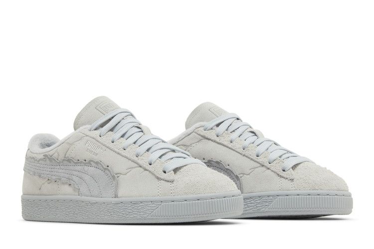 Kids' Sneakers Puma Suede One Piece Straw Hat Luffy (GS) Feather Grey/Platinum Grey