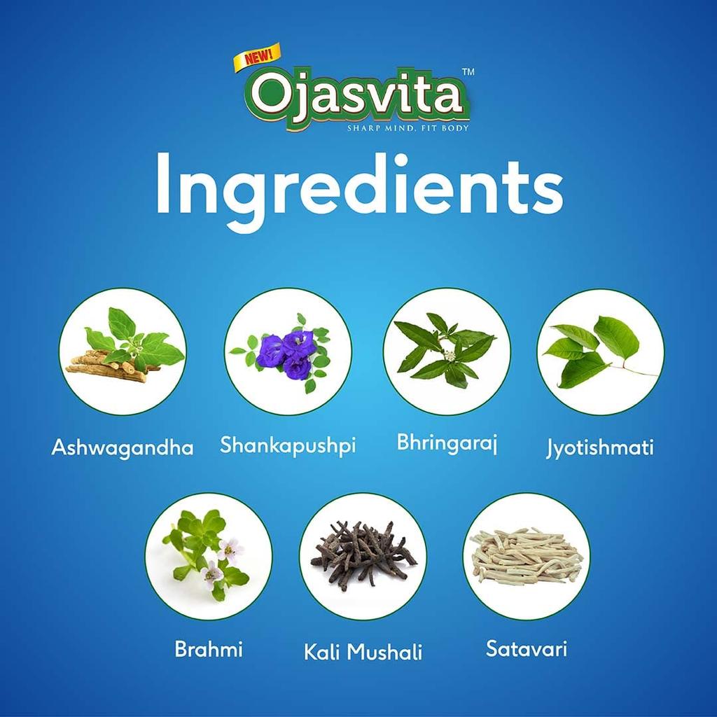 Sri Sri Tattva Ojasvita Malt Tozu İçecek Karışımı Günlük Canlılık Odak Enerji Desteği İçin 500 g X 2'li Paket
