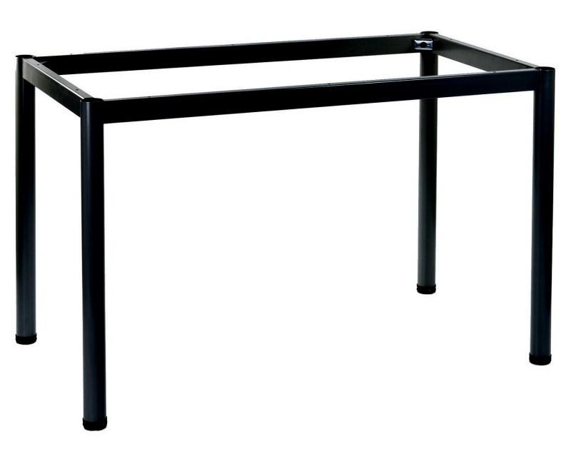 Frame desk or table frame with round leg NY-A057/116/O - 116x66 , black