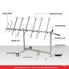 Changhong Multifunctional Auto Bumper & Sheet Metal Spray Paint Rack