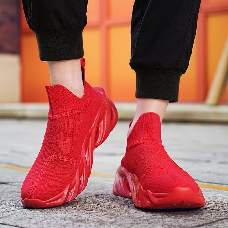 Pánské boty Tenisky Pánské tenisky Luxusní boty Pánské ležérní Trenér Závody Prodyšné módní povaleče na běhání Boty pro muže