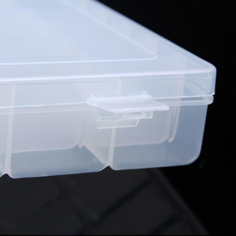36 Grids Compartment Container Transparent Bead Storage Case Multi-function Embroidery Floss Organizer Box Nail Art Accessories
