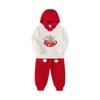 Conjunto de Duas Peças Balabala Infantil Novo Estilo Chinês com Forro de Lã