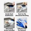 Grooming Dual-Action Glove – Silicone Rubber Deshedding Brush  Massage Mitt For Cats/Dogs Waterproof Pet Bathing Glove