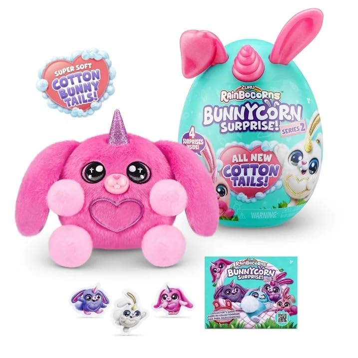 Rainbocorns Bunnycorn Plush Toy Rabbit Surprise Egg Toy [Item]