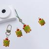 Versatile Pineapple Bun Turtles Phone Charm Charming Turtles Phone Chain Accessory with Pineapple Bun for Adults