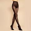 Kave 40D Sexy Ultra Dünne Transparente Schwarze Strumpfhosen Für Damen Einfarbige Kontrollbund Elastische Skinny Nylon Leggings Für Damen
