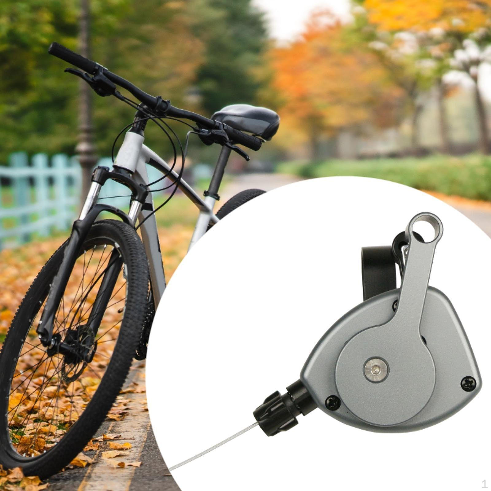 

Bicycle Shifter Lever Handlebar Thumb Easy to Install Replacement Modification Tool Black Titanium