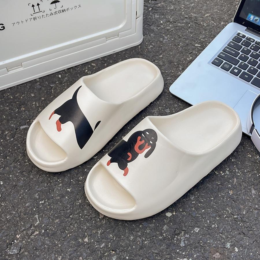 Women's slippers cartoon fashion couple sandals EVA 36-45