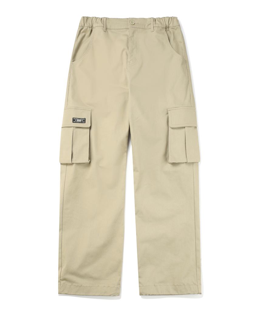 COLUMBIA UNIVERSITY Nyc Label Cp Multi Pocket Loose Fit Pants Heritage Beige