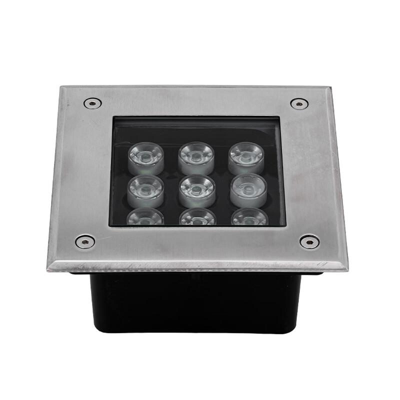 Nu Feng 12W Colorful LED Square In-Ground Courtyard Light