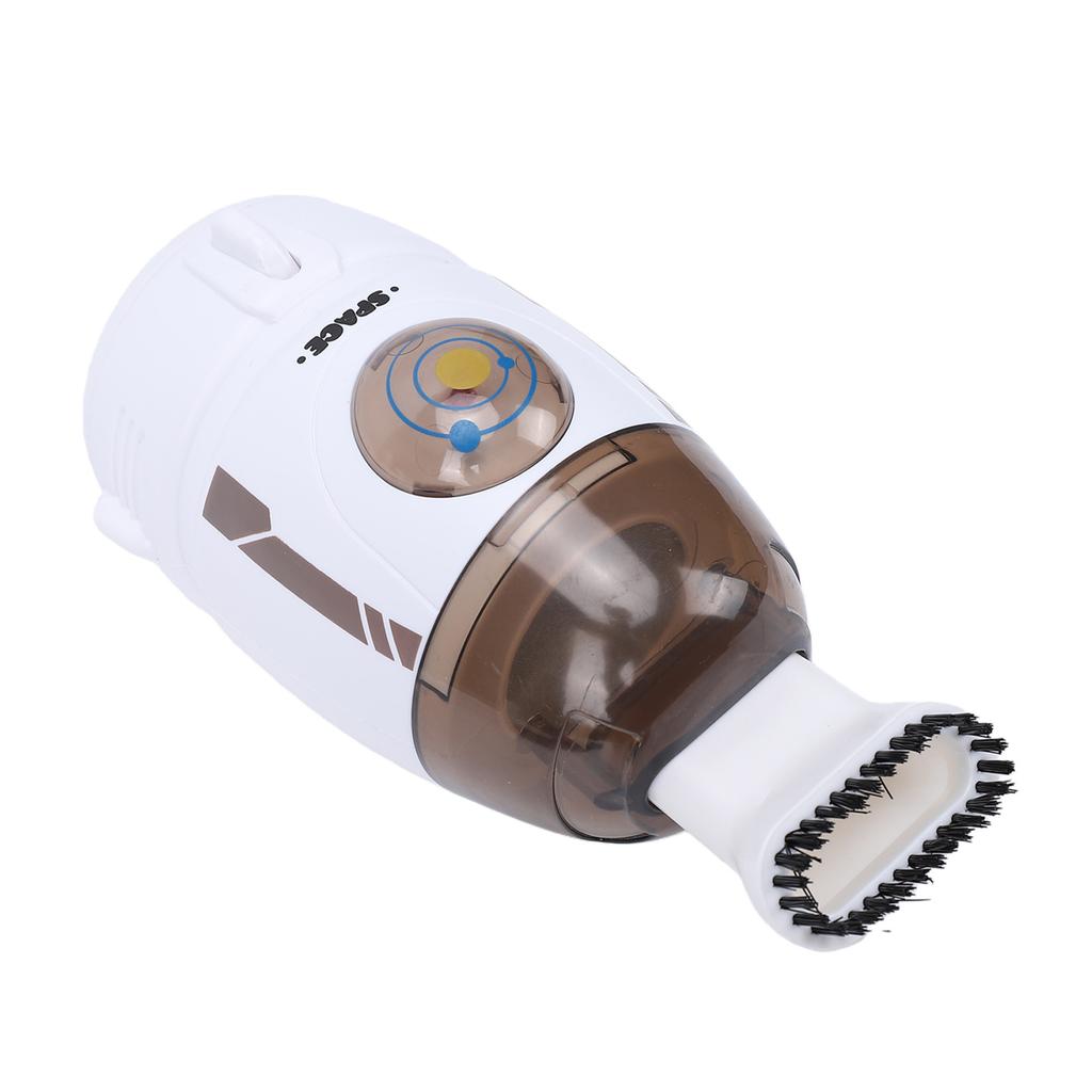 Mini Desktop Vacuum Cleaner Small Portable Electric for Eraser Shavings Paper Scraps Keyboard Dust Gray
