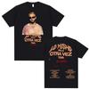 Rapper Mora Lo Mismo Dela Otra Vez Tour Merch T-shirts Men Fashion Hip Hop Vintage T Shirt Unisex Short Sleeve T-shirt Tops