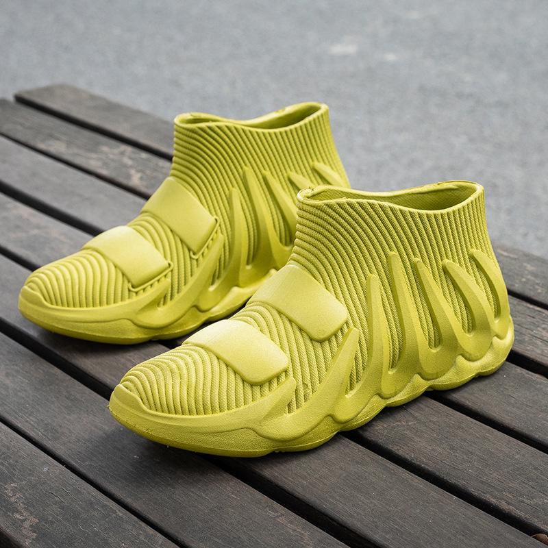 

Модные короткие резиновые сапоги для мужчин и взрослых, новые резиновые сапоги, легкие износостойкие резиновые туфли для кухни, нескользящие, с низким верхом, водонепроницаемые туфли 45