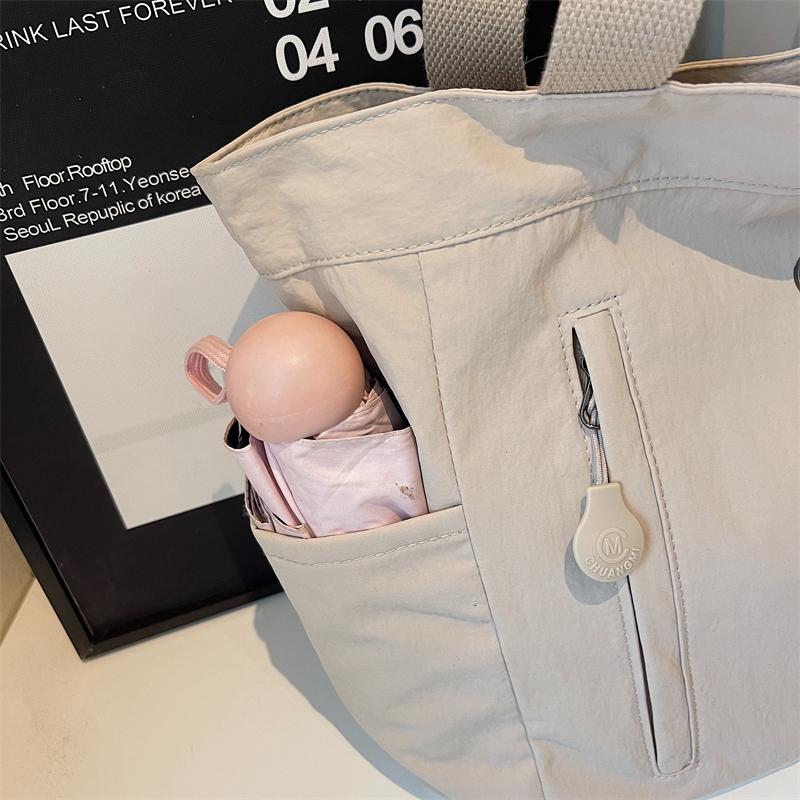 Women's Large Capacity Commuter Tote Bag Student Class Shoulder Bag