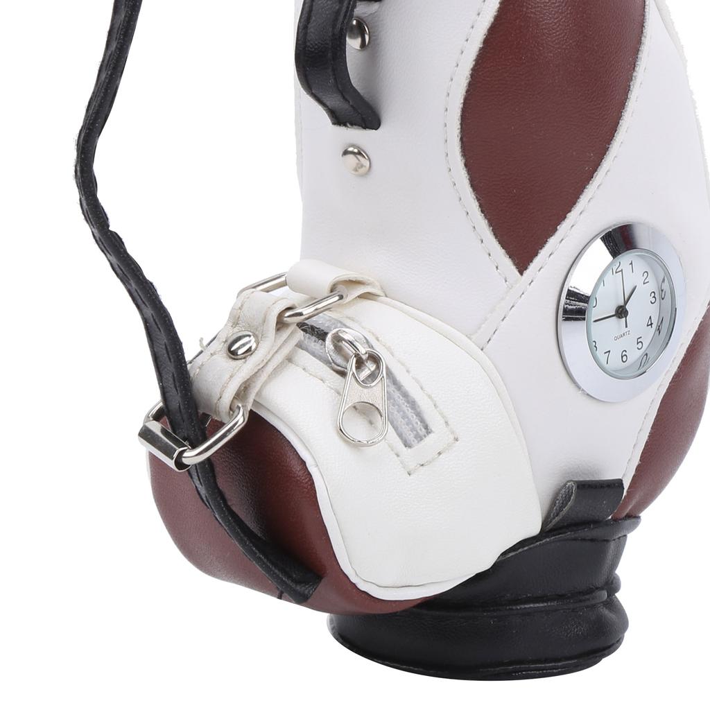 Desktop    Bag Pen Clock  Zinc Alloy PU Leather with   Pens   Set Gift