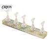 Magnetic Press-on Nail Stand False Holder with Glitter Base, for Art Supplies Beginner Nails Painting, Practice & Display Portable