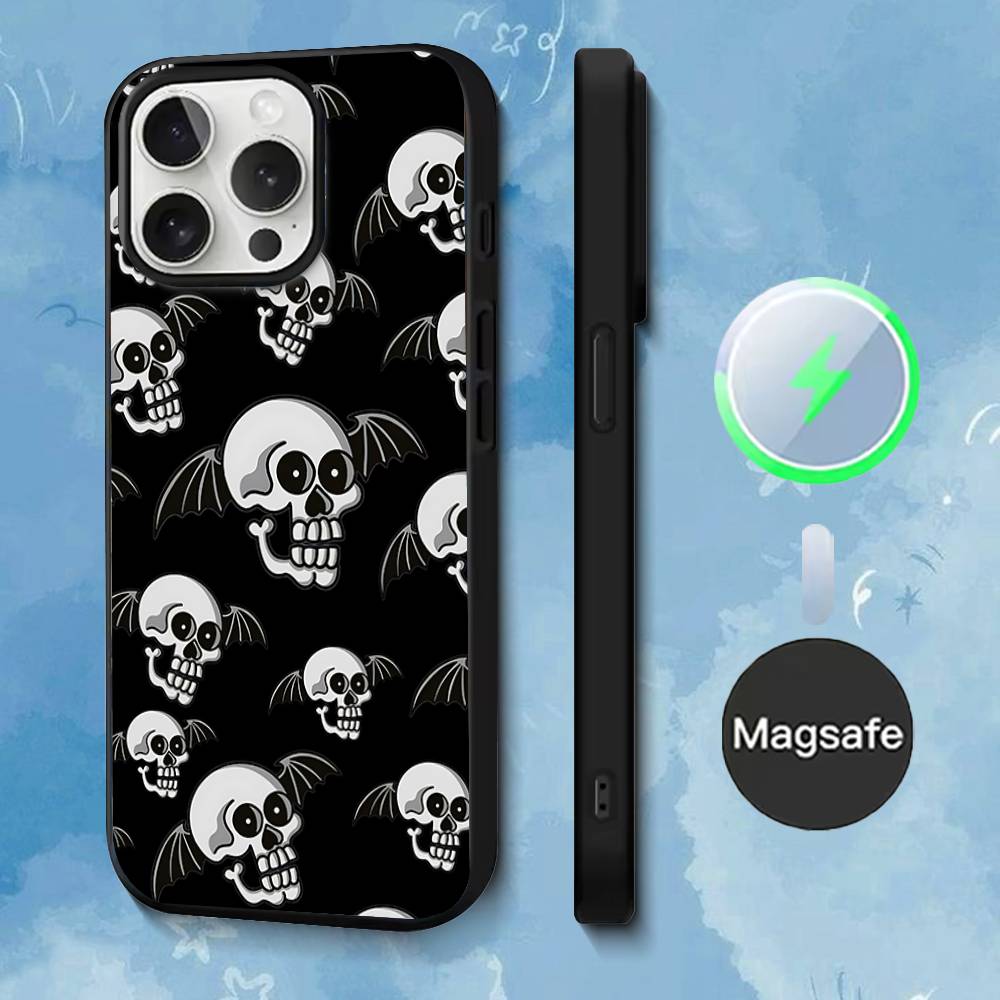 A-Avenged Sevenfold Phone Case For iPhone 17,16,15,14,13,12,11,Pro,Max,Plus,Mini,SE4,E Magnetic Magsafe Wireless Charging
