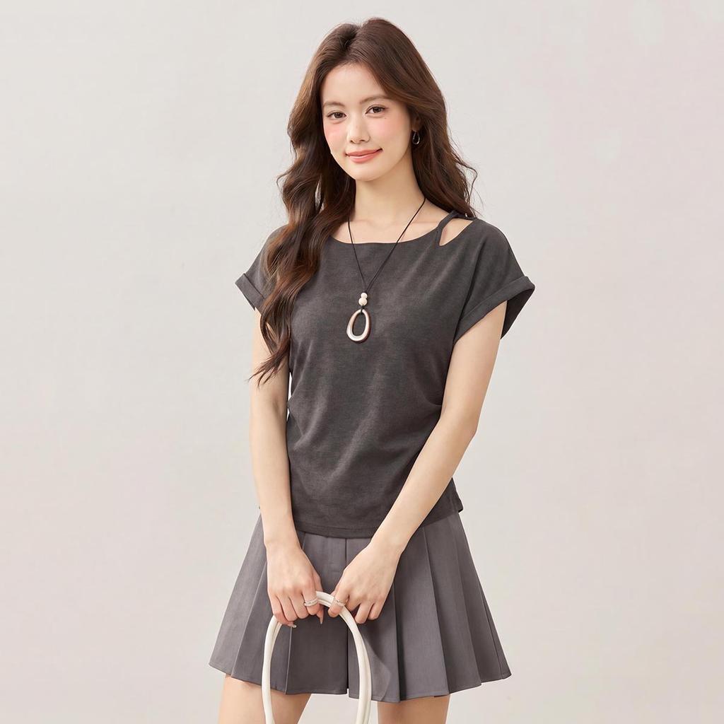 MIXMAX Casual Versatile Temperament T-Shirt