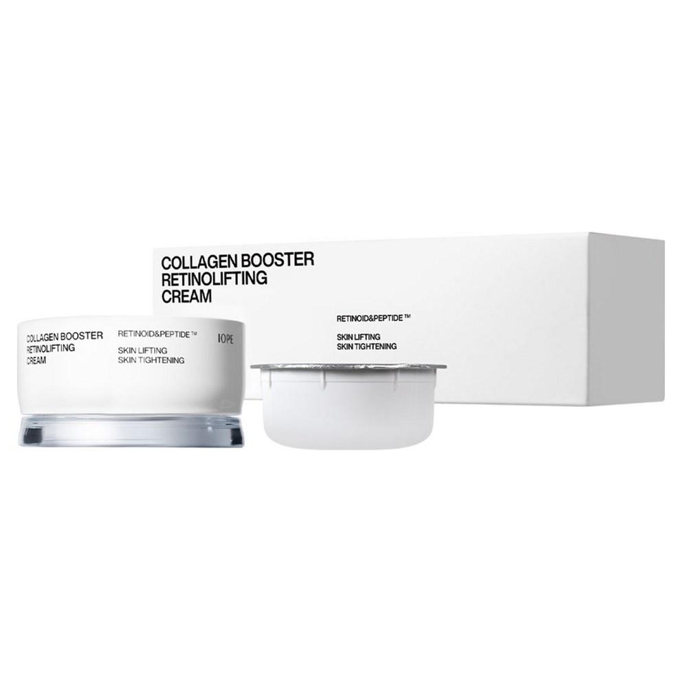 IOPE Collagen Booster Retinol Lifting Firming Cream 50ml + Refill 50ml Set